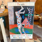 Vintage 1981 "Parade" Exhibition Poster by David Hockney