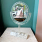 Vintage 1970's Lucite Double-Sided Tabletop Vanity Mirror