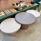 Set of 3 Vintage Nesting Mushroom Tables