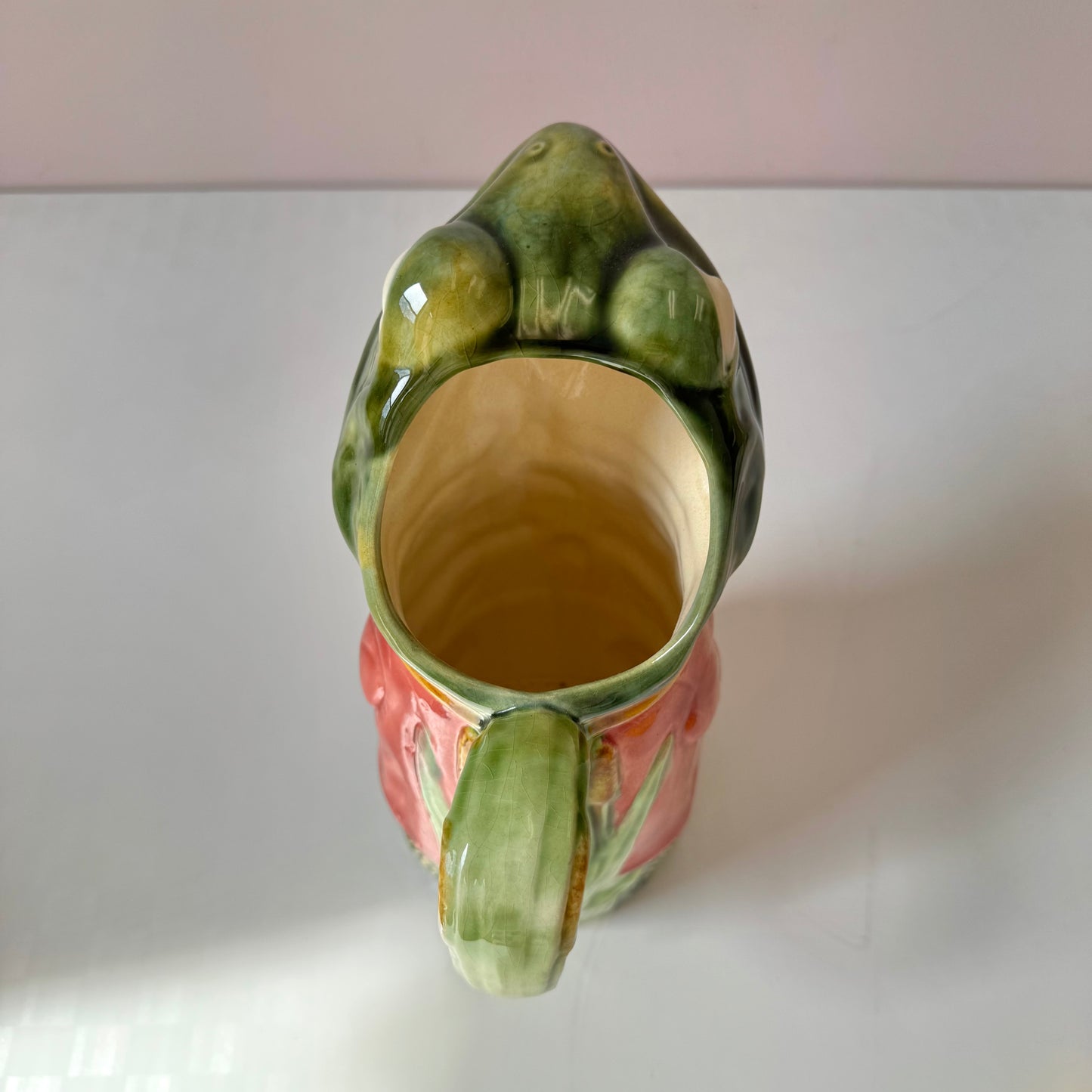 Antique Frog Pitcher by Fives Lille France