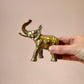 Vintage Brass Elephant Figurine