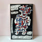 Original 1967 Framed Vintage Jean Dubuffet Exhibition Poster/Lithograph