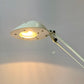 Vintage Postmodern White Cantilevered Arm Adjustable Desk Lamp
