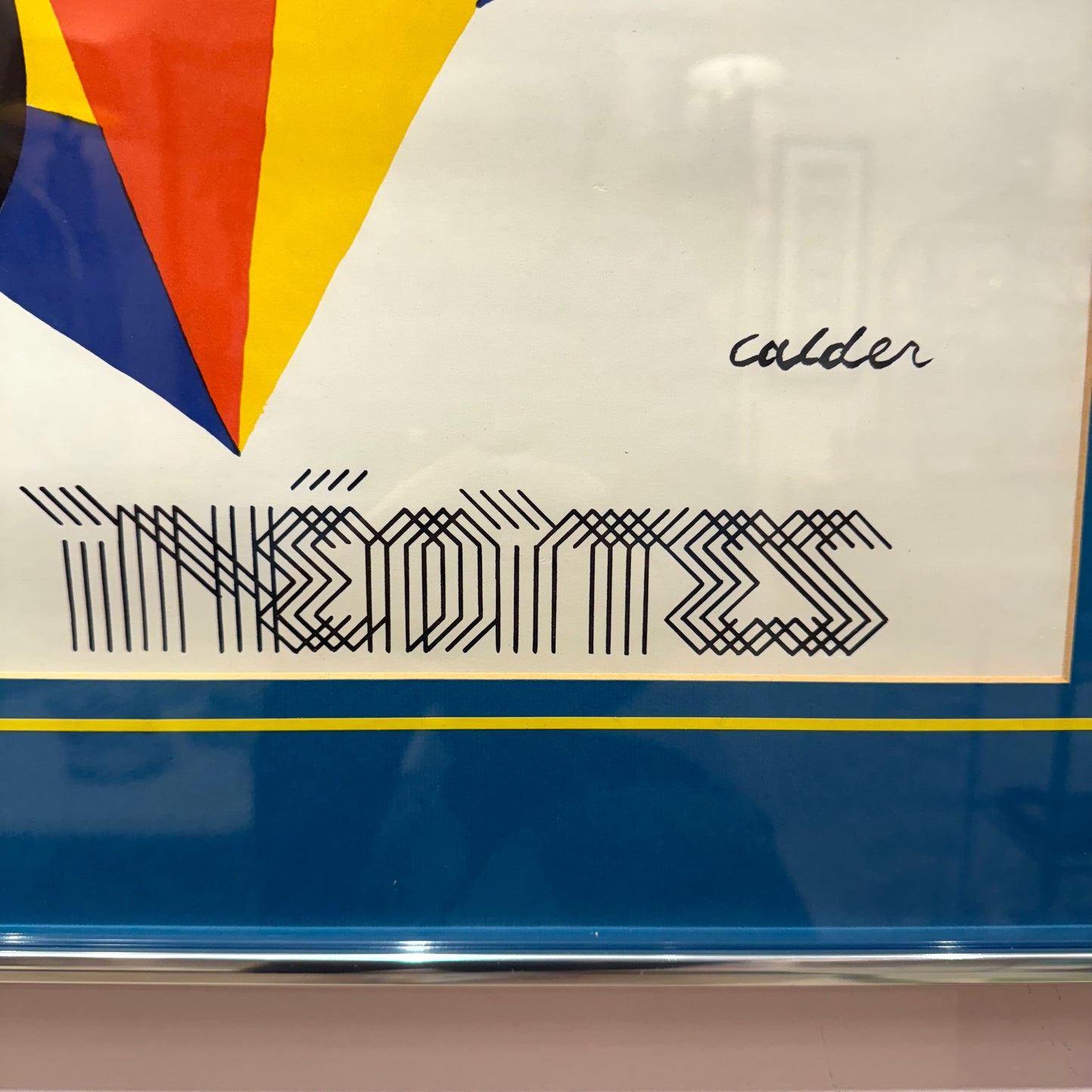 1973 Calder "Tapisseries Inedites" Framed Lithograph Poster