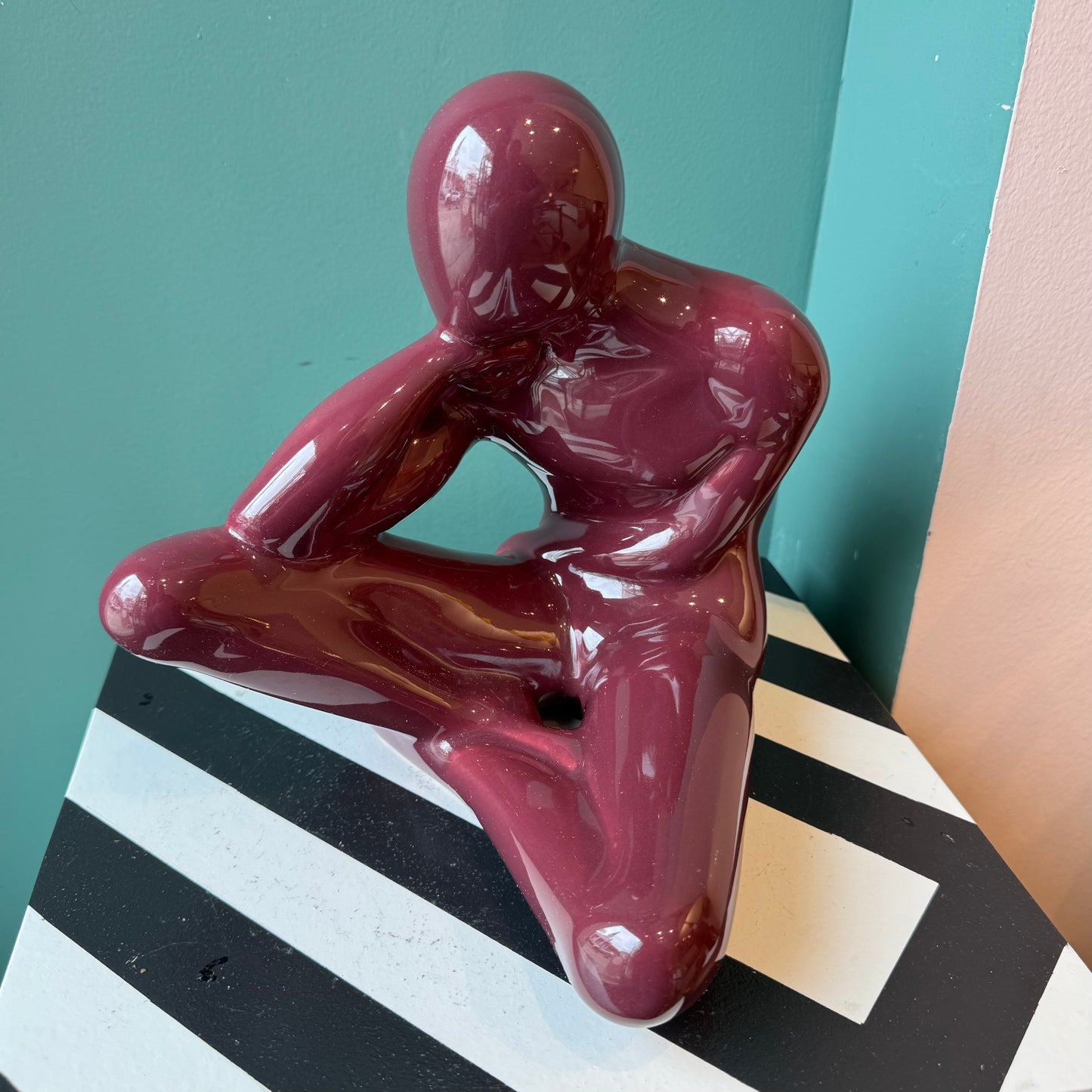 Vintage Jaru “Contemplation” Figure Statue