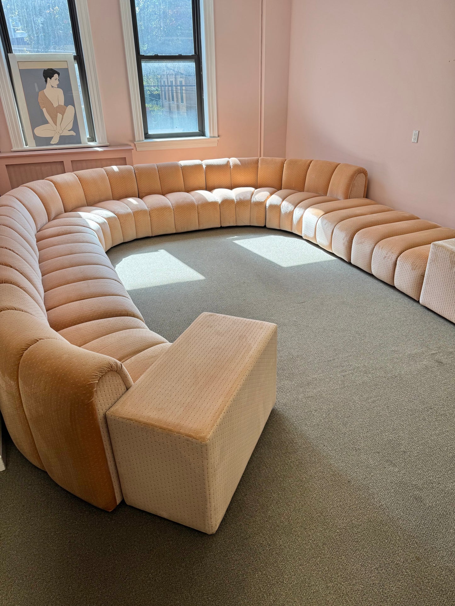 Vintage Flair for Bernhardt Modular Sectional Sofa/sold by piece