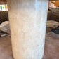 Vintage Tessellated Travertine Side Table by Casa Bique