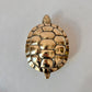 Vintage Brass Turtle Ashtray/Trinket box