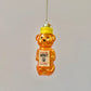 Honey Bear Glass Ornament