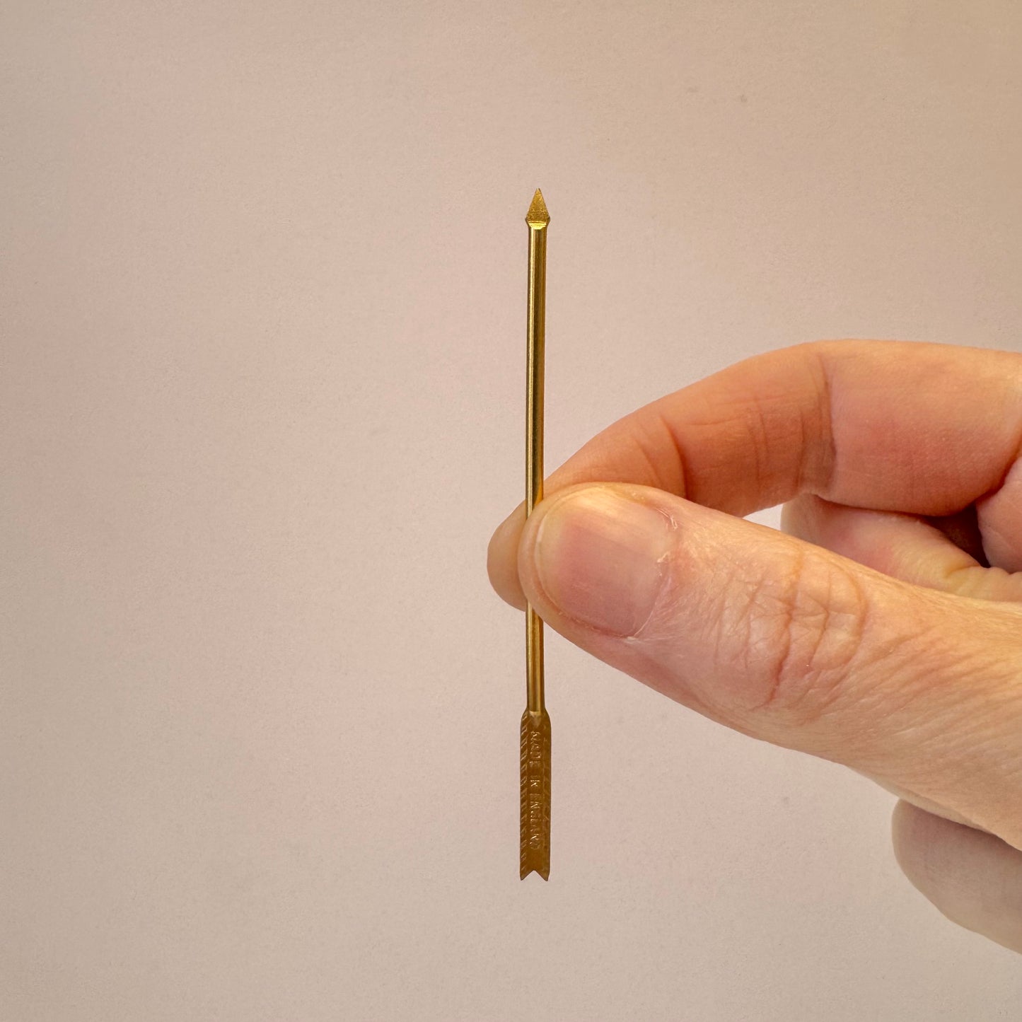 Vintage Set of 26 Gold Tone Metal "Arrow" Cocktail Picks