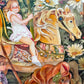 Vintage Original Framed "Once Upon A Springtime" 1981-1982 Acrylic on Board by Phyllis Londraville