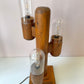 Vintage 1990’s Wooden Modeline Replica Saguaro Cactus Lamp (as is)