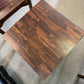 Mid Century Modern Jens Risom Style Walnut and Laminate Floating Coffee/Side Table