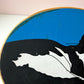 Set of 3 Vintage Wooden Cat Illustration Nesting Shaker Boxes