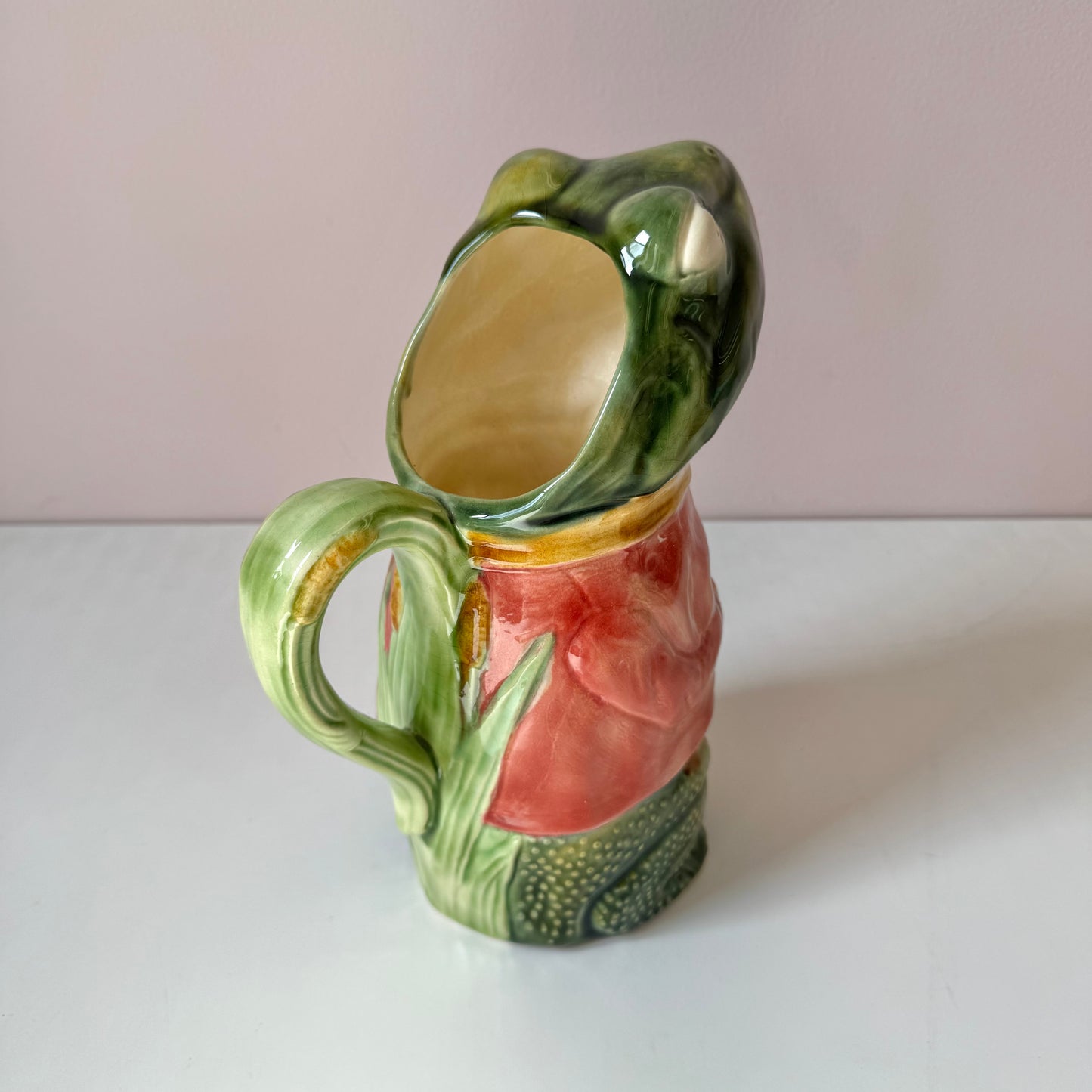 Antique Frog Pitcher by Fives Lille France