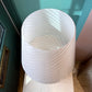 Extra Large Vintage Blush Pink Murano Mushroom Lamp