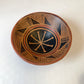 Vintage Handcrafted Ecuadorian Mucawa Pedestal Base Clay Bowl