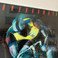 Vintage Framed 1989 "Breakaway!" Art Poster by Terry Rose
