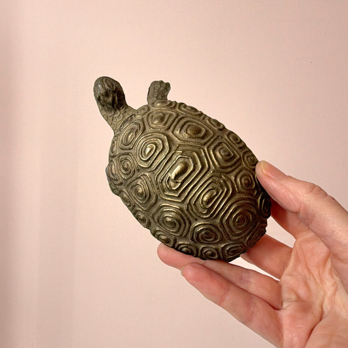 Vintage Bronze Turtle Box Made in Italy