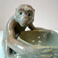 Vintage Glazed Ceramic Monkey Bowl by Villeroy & Boch Merzig