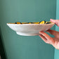 Vintage Italian Terracotta Tiger Head Bowl