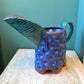 Large Vintage Studio Pottery Pitcher signed Flyn