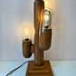 Vintage 1990’s Wooden Modeline Replica Saguaro Cactus Lamp (as is)