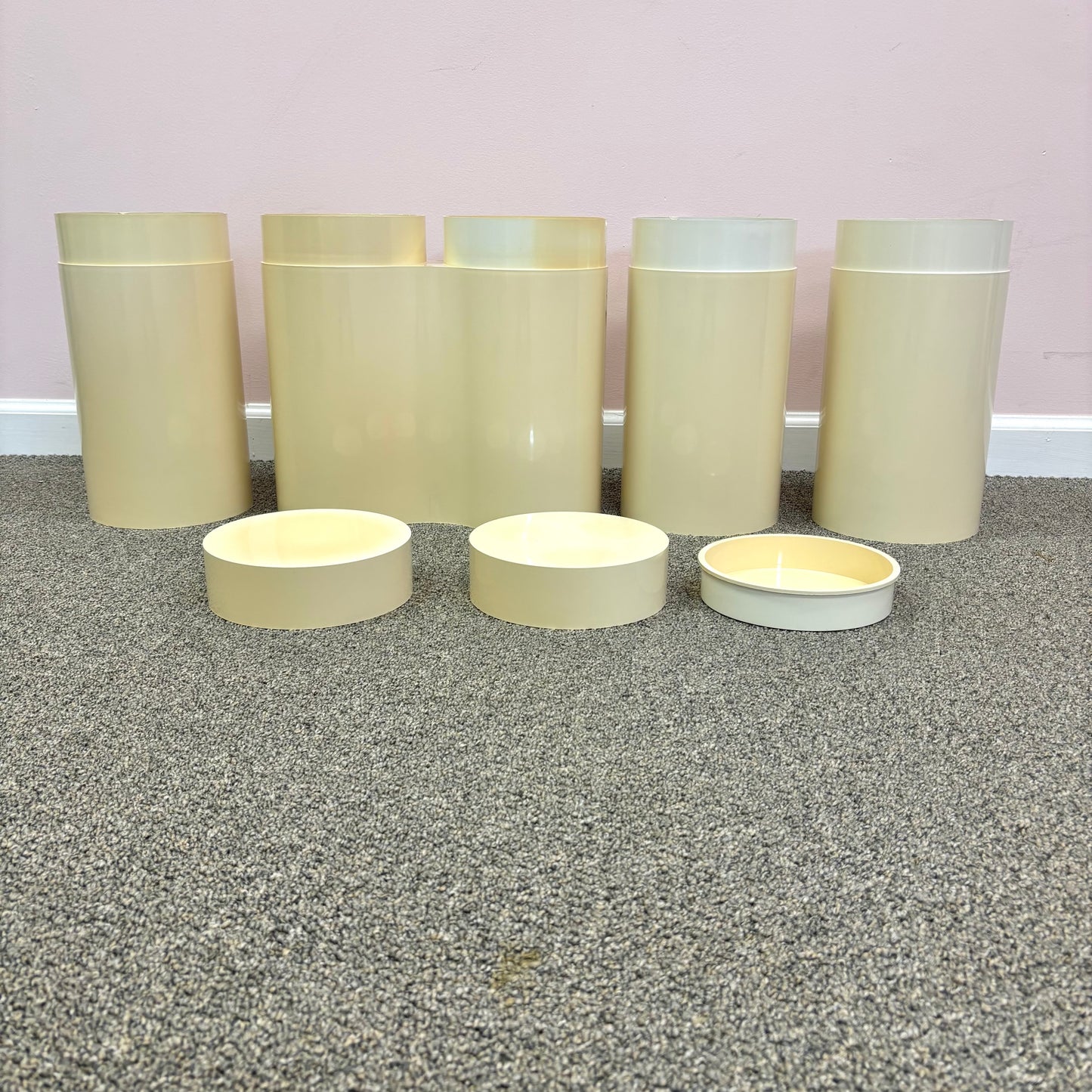 Vintage Modular “Fiocco” Pedestal by Pierluigi Spadolini for Kartell