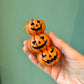 Stack of Jack-o'-Lanterns Pumpkin Ornament