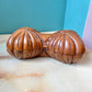 Vintage Hand Carved Wooden Swivel Top Box