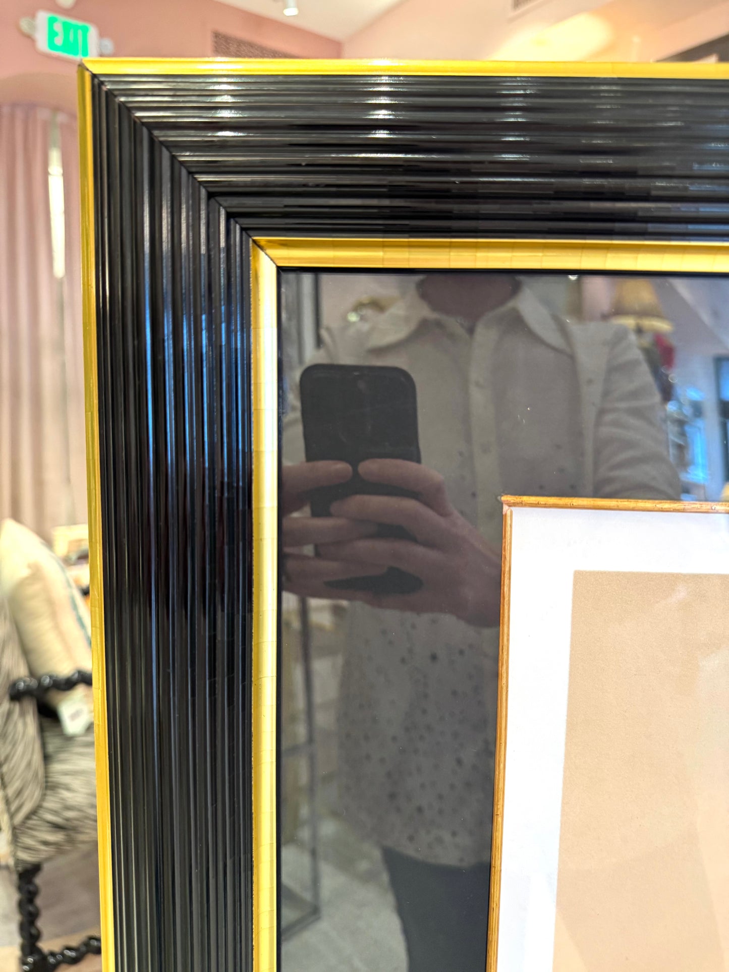 Vintage Limited Edition Signed Lithograph Titled "Le Salon Matisse" by Fanch (Francois Ledan)