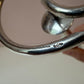 Pair of Mid-Century Danish Silver Plated Calla Lily Candlestick Holders by Hans Jensen