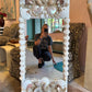 Vintage Shell Encrusted Mirror