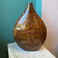 Mid Century Large Pieced Wood Vase