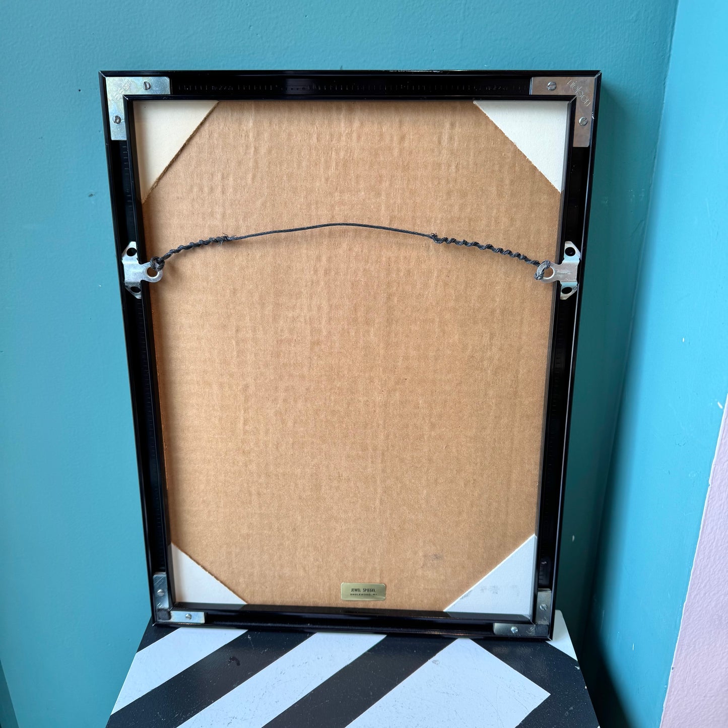 Vintage Framed Vogue Cover Poster (as is)