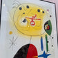 Vintage Framed Poster Titled "Et Fixe Les Cheveaux" by Joan Miró