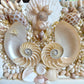 Vintage Shell Encrusted Mirror
