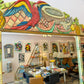 Vintage Hand Crafted Mexican Console and Mirror Set by Diseños Caaesa