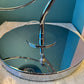 Vintage Robert Sonneman Style Three Globe Chrome Space Age Lamp