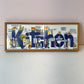 Vintage Framed “Kitchen” Print by Peter Mulcahy of Peter Prints C.1981