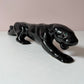 Vintage Ceramic Black Panther Statue