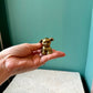 Vintage Brass Pug Dog Paperweight Figurine