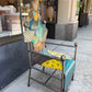 Vintage Hand Crafted Bentwood and Metal Picasso Chair by OLF