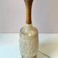 Vintage Mid-Century Ceramic and Walnut Lamp w/shade