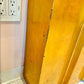 Karl Springer Style Gold Leaf Stepped Console Table