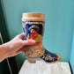 Vintage German Beer Boot Stein/Vase