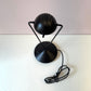Vintage Postmodern Italian Articulating Black Table Lamp