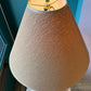 Vintage Gold and Black Abstract Female Male Lamp by FAIP