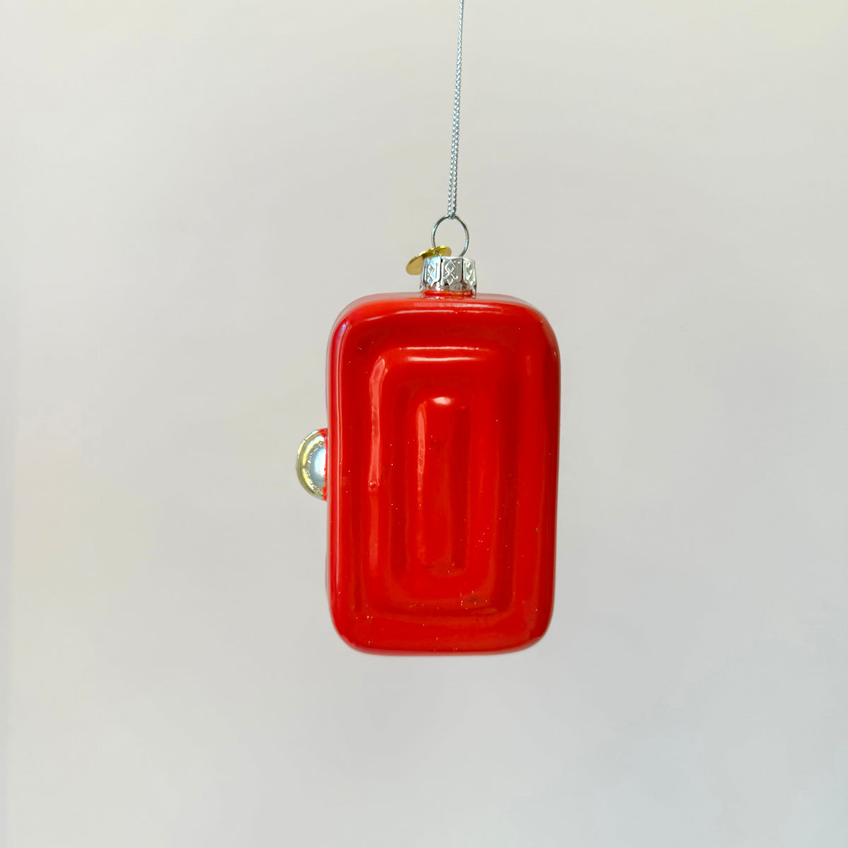 Can of Sardines Glass Ornament