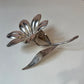 Vintage Silver-Plated Flower with Individual Petal Ashtray/Dishes by PLAME Spain